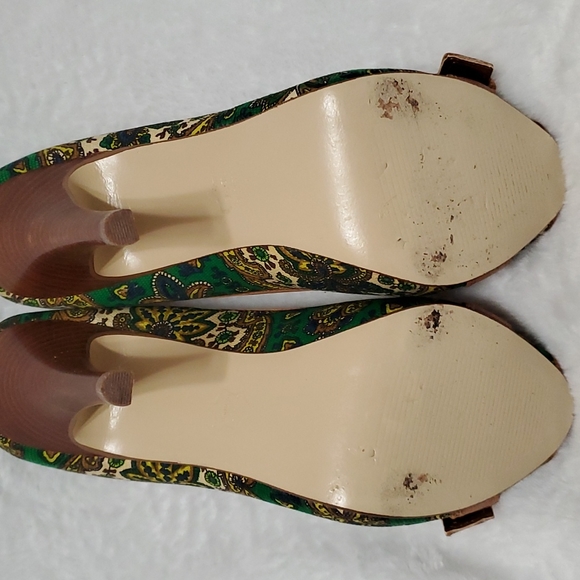 STEVE MADDEN Open toe high heel shoes 7M Green(Ss21) - Picture 7 of 10